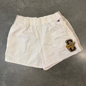 Vintage Y2k 90's Champion Beige Cream Champions Patch Logo Medium